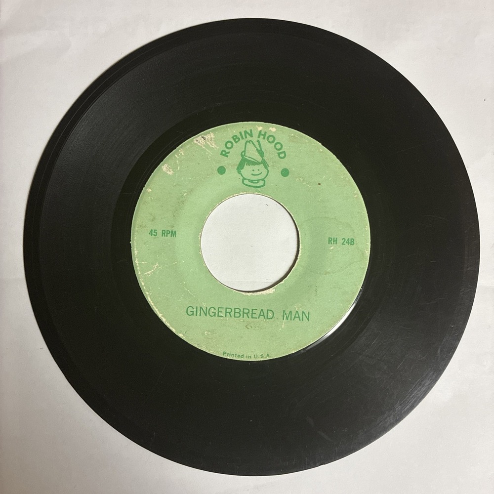 Robin Hood 7" 45 Vinyl Record Gingerbread Man Farmer In The Dell